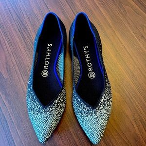 Rothy’s Points in Slate Metallic